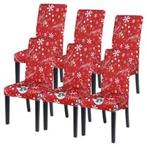 Juego de 6 Fundas para Sillas SearchI Navidad Muñeco de Nieve Juego de 6 Fundas para Sillas SearchI Navidad Muñeco de Nieve