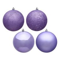 Juego de Adornos Vickerman 6.1 cm Lavanda con 4 Acabados, 24 piezas