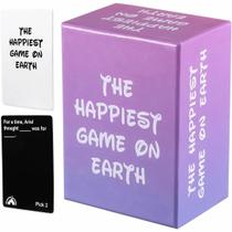 Juego de Cartas xvuzeqt El Juego Más Feliz del Mundo para Fiestas 17+
