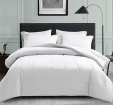 Juego de Cubrecama Maple&Stone Talla Queen con Sábanas 7 Piezas Blanco Juego de Cubrecama Maple&Stone Talla Queen con Sábanas 7 Piezas Blanco