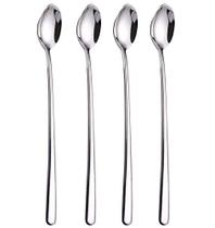 Juego de Cucharas JUCOX de Mango Largo 4 Piezas 23 cm Acero Inoxidable