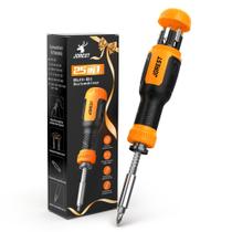 Juego de destornilladores multiusos 25 en 1 Jorest con herramientas magnéticas Juego de destornilladores multiusos 25 en 1 Jorest con herramientas magnéticas