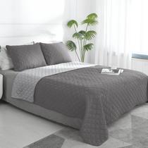 Juego de Edredón Reversible Resistente al Agua para Cama Twin