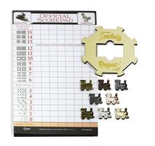 Juego de Expansión Dominó Tren Mexicano de Regal Games con Cubo de Madera