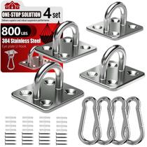 Juego de ganchos para techo Sprookber de acero inoxidable 304 con capacidad de 400 kg