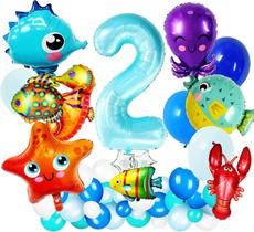 Juego de Globos AMZPTBOY Animales del Océano 45 PCS para Fiesta Infantil