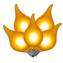 Juego de Luces Vickerman 15 Luces x 4.5 m LED Ámbar G45 con Vidrio