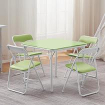 Juego de Mesa y Silla Plegables para Niños VECELO Verde Salvia
