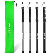 Juego de postes para carpa de fibra de vidrio para lona 2.5 m con bolsa de almacenamiento (x4) Juego de postes para carpa de fibra de vidrio para lona 2.5 m con bolsa de almacenamiento (x4)