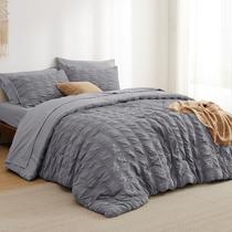 Juego de Ropa de Cama Bedsure Completo 7 Piezas Estilo Cuadros