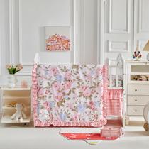 Juego de ropa de cuna mini UOZZI BEDDING con acolchado floral