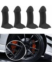 Juego de Tapones de Válvula para Neumáticos Negros, Broma Divertida para Autos y Bicicletas Juego de Tapones de Válvula para Neumáticos Negros, Broma Divertida para Autos y Bicicletas