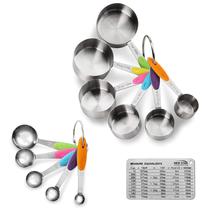 Juego de tazas y cucharas medidoras New Star Foodservice 1028065