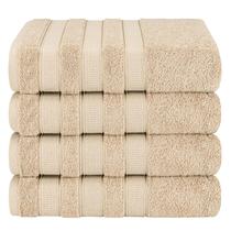 Juego de Toallas de Baño American Soft Linen Salem 4 piezas 69x137 cm 600 GSM Juego de Toallas de Baño American Soft Linen Salem 4 piezas 69x137 cm 600 GSM