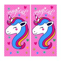 Juego de Toallas de Playa BEN KAUFMAN SALES CO Unicornio Mágico x2 Juego de Toallas de Playa BEN KAUFMAN SALES CO Unicornio Mágico x2