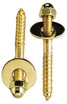 Juego de Tornillos para Inodoro Plumb Pak PP835-151 Latón 1/4-20 x 6,35 cm