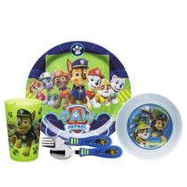 Juego de vajilla Zak Designs Paw Patrol de plástico duradero, plato de 20 cm Juego de vajilla Zak Designs Paw Patrol de plástico duradero, plato de 20 cm