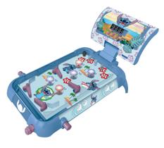 Juego Electrónico de Pinball de Mesa Lexibook Disney Stitch con Pantalla LCD