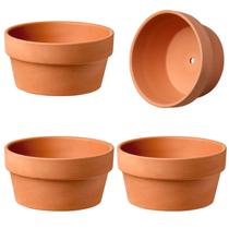 Juegos de macetas de terracota Briful 4 unidades 10x7 cm de barro Juegos de macetas de terracota Briful 4 unidades 10x7 cm de barro