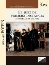 Juez de primera instancia Juez de primera instancia