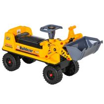 Juguete montable Bulldozer Qaba para niños pequeños con cubeta controlable Juguete montable Bulldozer Qaba para niños pequeños con cubeta controlable