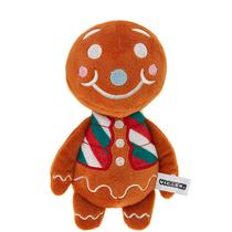 Juguete para Perro VICARKO Muñeco de Pan de Jengibre de Peluche con Chifle 19x11 cm Juguete para Perro VICARKO Muñeco de Pan de Jengibre de Peluche con Chifle 19x11 cm