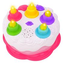 Juguete Pastel de Cumpleaños Interactivo Musical para Niños Pequeños Juguete Pastel de Cumpleaños Interactivo Musical para Niños Pequeños