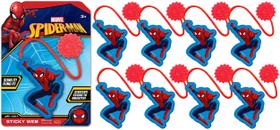 Juguete pegajoso y elástico JA-RU Marvel Spiderman (8 unidades) Juguete pegajoso y elástico JA-RU Marvel Spiderman (8 unidades)