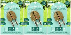 Juguetes para masticar Oxbow Paleta de Heno Timothy para mascotas pequeñas (Paquete de 3)