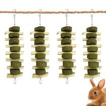 Juguetes para masticar para conejos kathson Chinchilla, paquete de 4 Juguetes para masticar para conejos kathson Chinchilla, paquete de 4