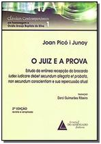 Juiz e a prova, o - colecao classicos contempora01 - LIVRARIA DO ADVOGADO