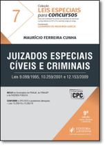 Juizados especiais cíveis e criminais: leis 9.099/1995, 10.259/2001 e 12.153/2009