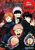 Jujutsu Kaisen - Livro De Colorir - "Vermelho" Jujutsu Kaisen - Livro De Colorir - "Vermelho"