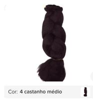 Jumbao maxi 400g (cor 4 = Castanha Médio) Jumbao maxi 400g (cor 4 = Castanha Médio)