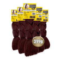 Jumbão P/Tranças Nargô Box Crochet Brais Super Jumbo 399g Ser Mulher