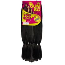 Jumbão Ser Mulher 420 Gramas Cabelo Para Tranças Box Braids Nagô Twist Lançamento 130cm Jumbo Maior Volume