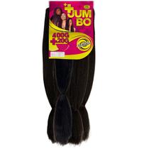 Jumbão Ser Mulher 420 Gramas Cabelo Para Tranças Box Braids Nagô Twist Lançamento 130cm Jumbo Maior Volume