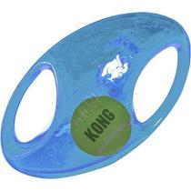Jumbler Football Bola KONG Brinquedo Resistente com apito para cães Jumbler Football Bola KONG Brinquedo Resistente com apito para cães