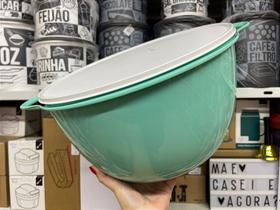 Jumbo Criativa 14 Litros Mint com Tampa Branca