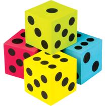 Jumbo Dice Teacher Created Resources, pacote com 4 cores