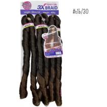 Jumbo Estilo Gloria French Curl 400g Para Crochet Braids 60CM