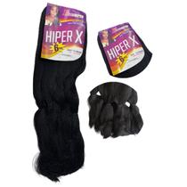 Jumbo Hiper/Super X 400g Cabelo Sintético Tranças Boxbraids