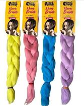 Jumbo Jumbão Neon Braids Brilha No Escuro 100gr Black Beauty Jumbo Jumbão Neon Braids Brilha No Escuro 100gr Black Beauty