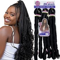 Jumbo Para Trança Cabelo Aplique Com Cachos Ponto Boho Curl
