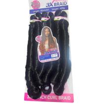 Jumbo Para Trança Cabelo Aplique Com Cachos Ponto Boho Curl Jumbo Para Trança Cabelo Aplique Com Cachos Ponto Boho Curl