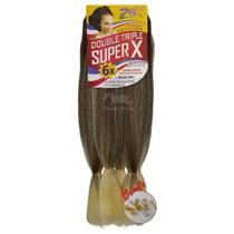 Jumbo Super X Cabelo Para Tranças Jumbão Box Braids Pacote 400 Gr Double Triple