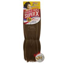 Jumbo Super X Cabelo Para Tranças Jumbão Box Braids Pacote 400 Gr Double Triple