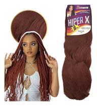 Jumbo Trança 400G Fibra Macia Leve Crespo Natural Bru - 350 Jumbo Trança 400G Fibra Macia Leve Crespo Natural Bru - 350