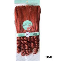 Jumbo Trança Com Cachos Boho French Curl Cherey 520g Pacotão Jumbo Trança Com Cachos Boho French Curl Cherey 520g Pacotão