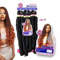 Jumbo yan hair 3x gloria cabelo fibra premium crochet braid